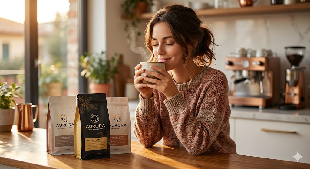 Coffee beans and branding